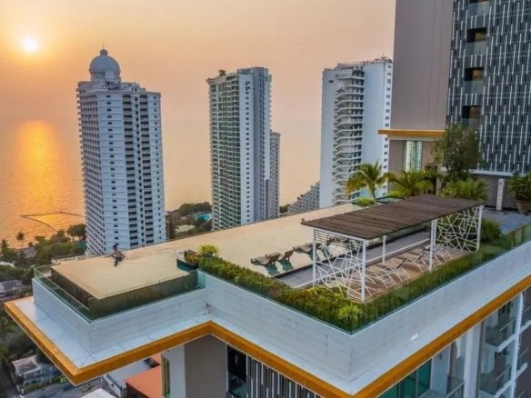 The Riviera Wongamat Beach Pattaya | Sea View Studio 32 Sq.m. | 2.7 Million THB